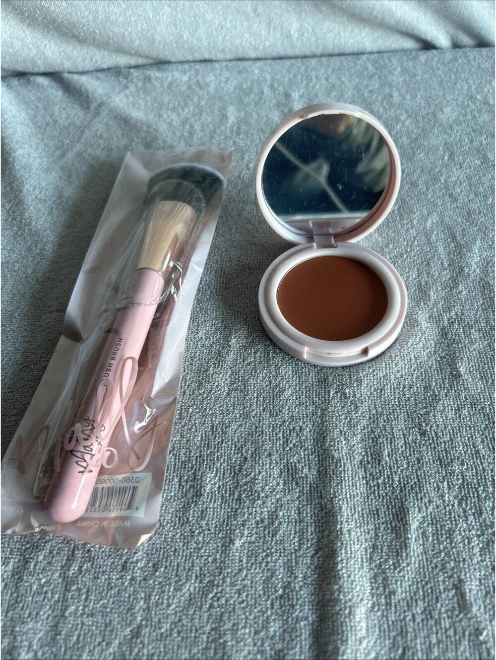 Mally XO LIFTED VEIL Radiant Cream Blush + Blush Brush Duo Set